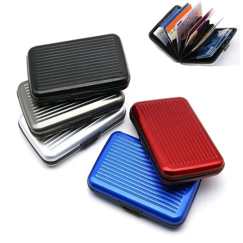 1PC Metal Credit Card Wallet Holder