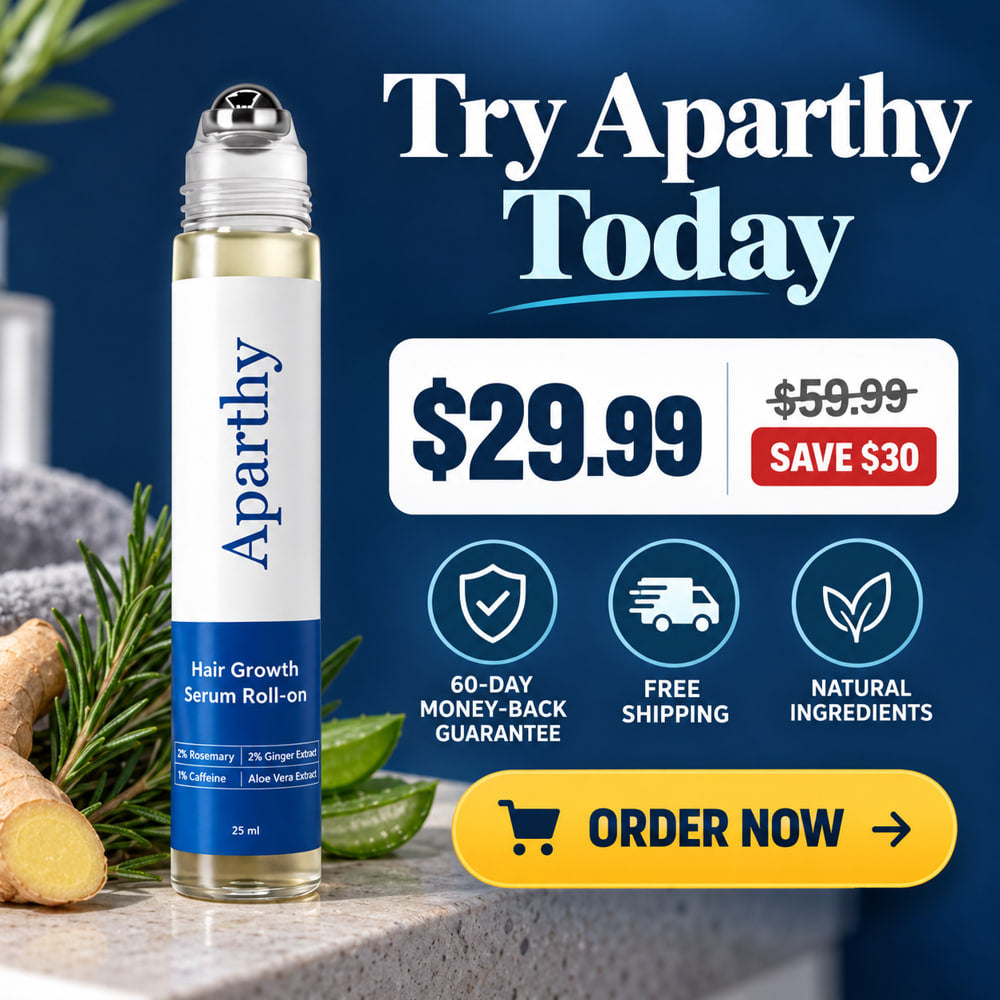 Alverin & Co. — Aparthy Hair Growth Roll on Serum