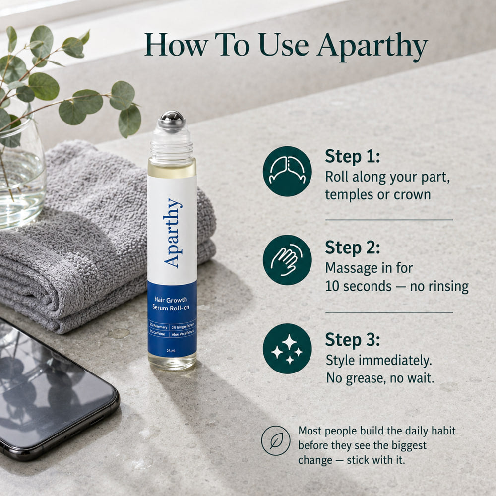 Alverin & Co. — Aparthy Hair Growth Roll on Serum