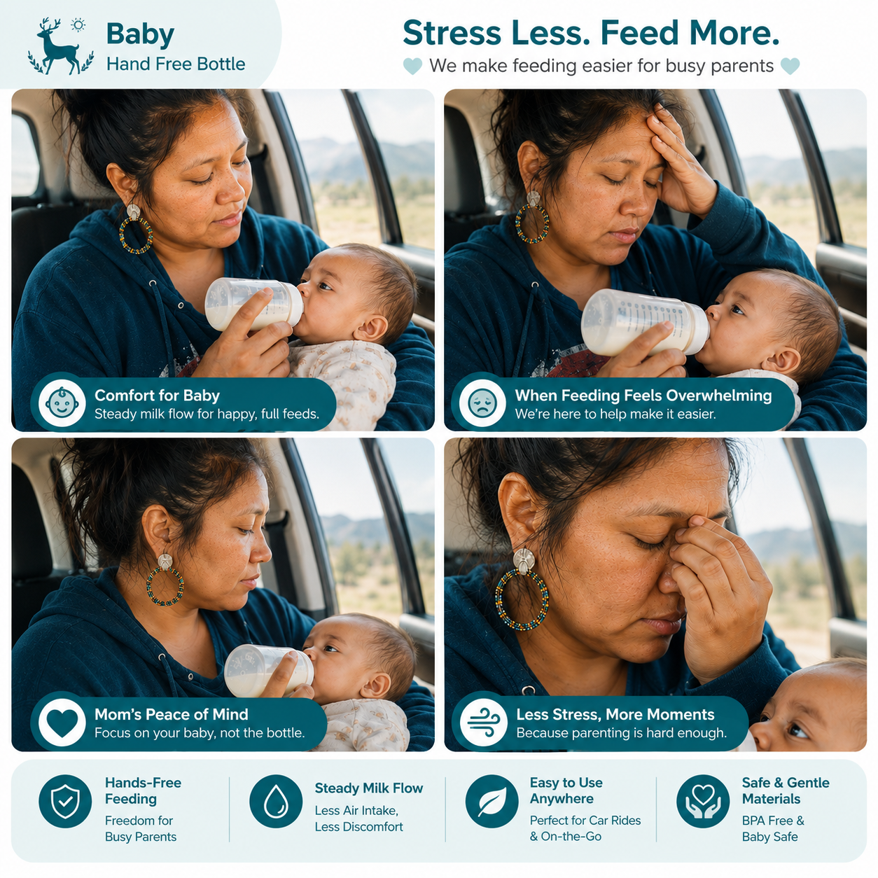 Tired of Being Stuck Holding a Bottle for Hours?