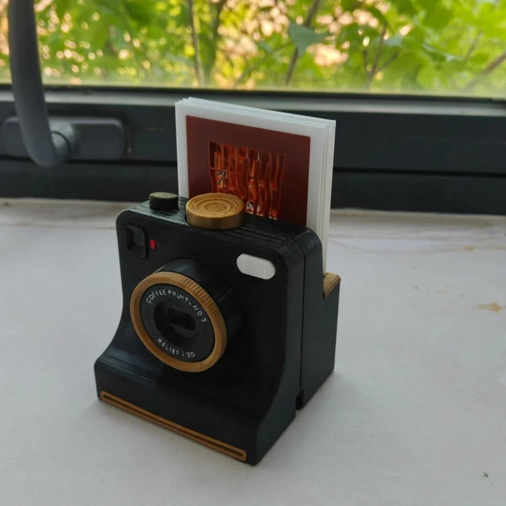 Funny 3D Printed Latte Camera