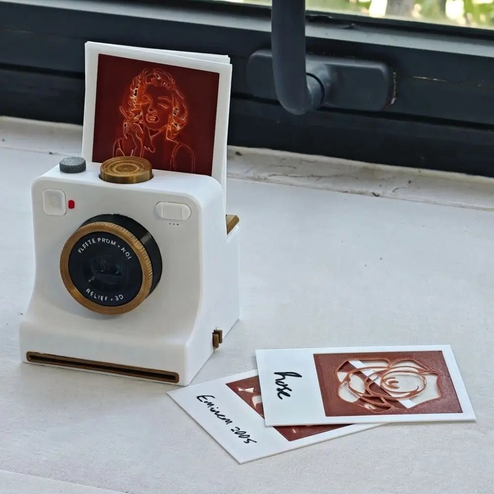 Funny 3D Printed Latte Camera