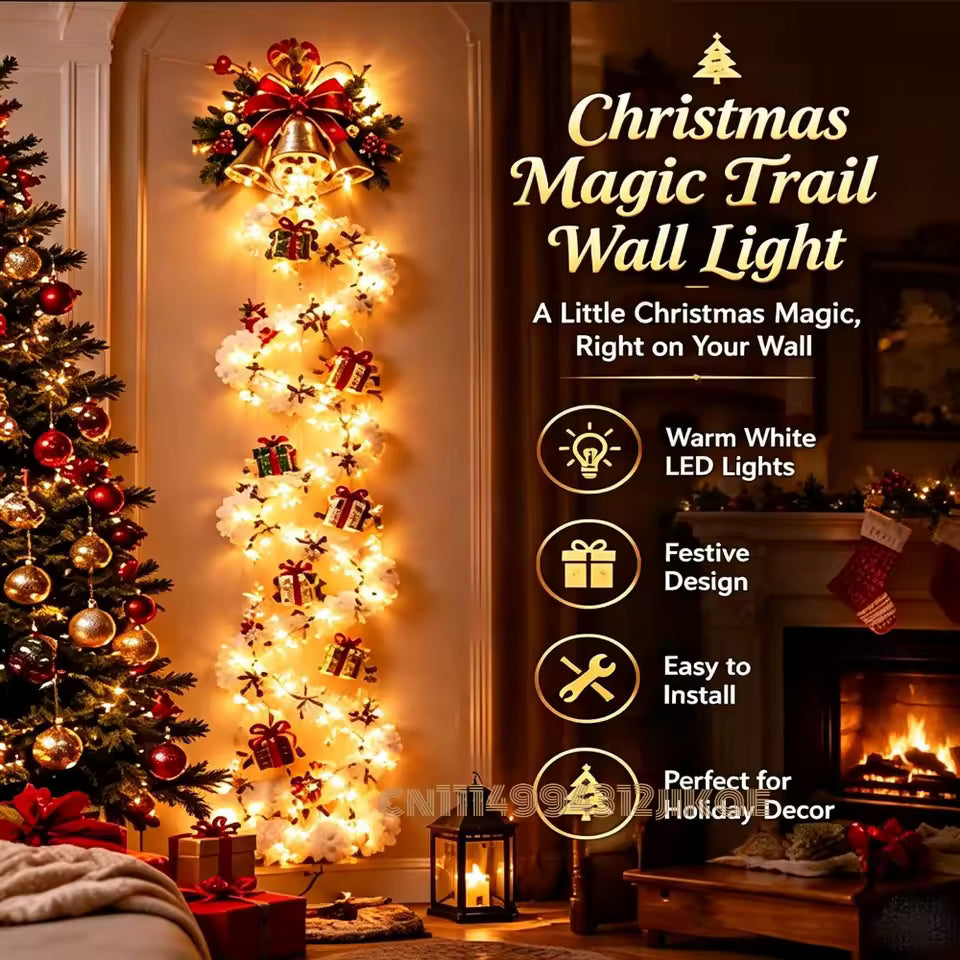 Christmas Magic Trail Wall Light