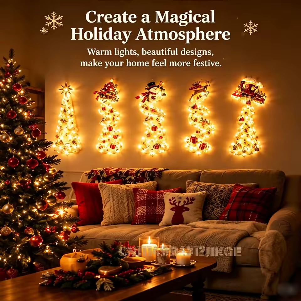 Christmas Magic Trail Wall Light