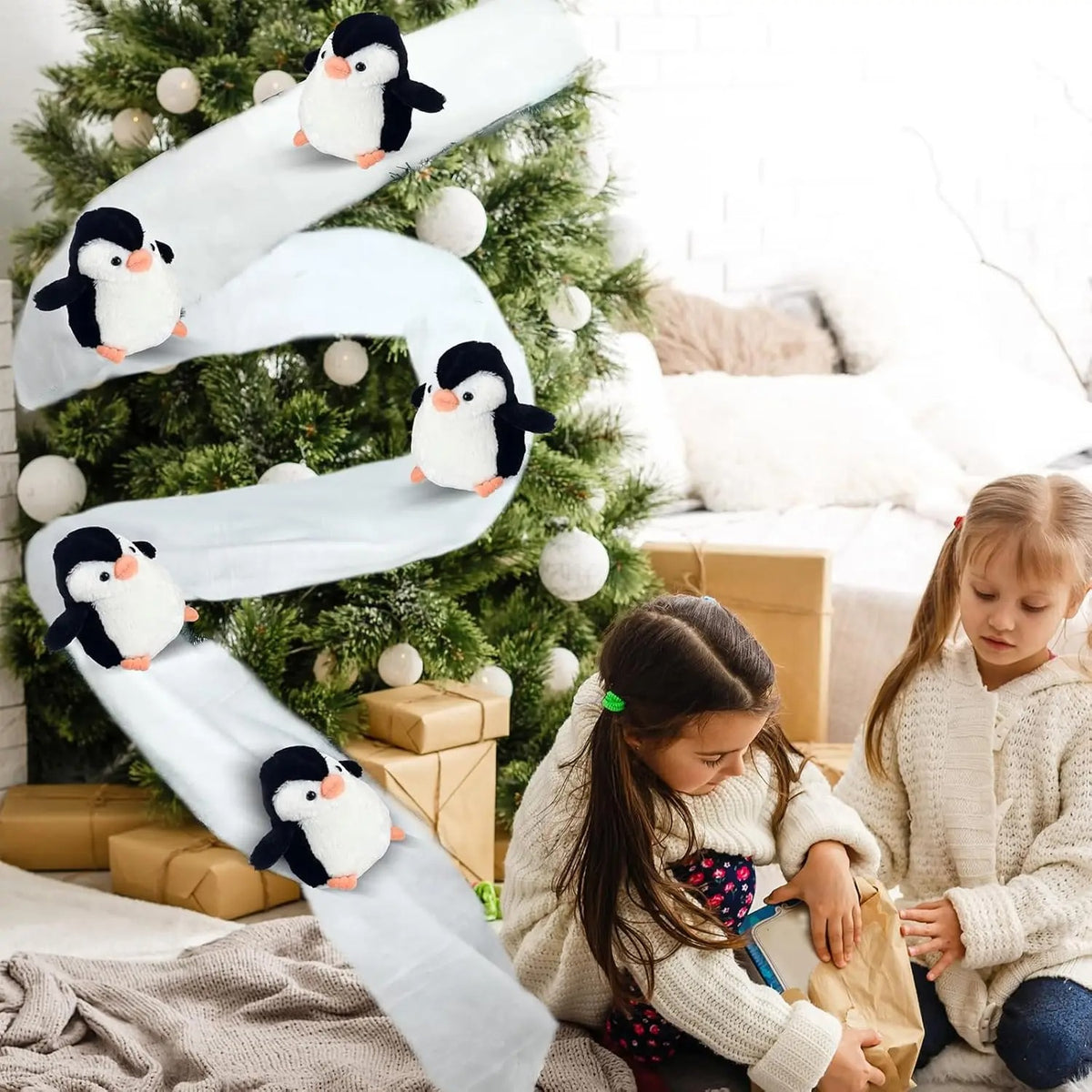 Christmas Stair Banister Decoration