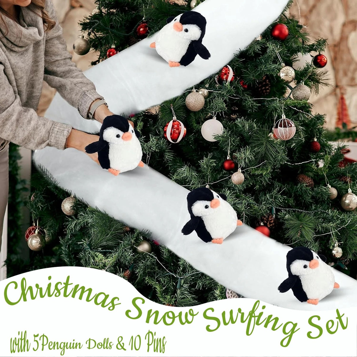 Christmas Stair Banister Decoration