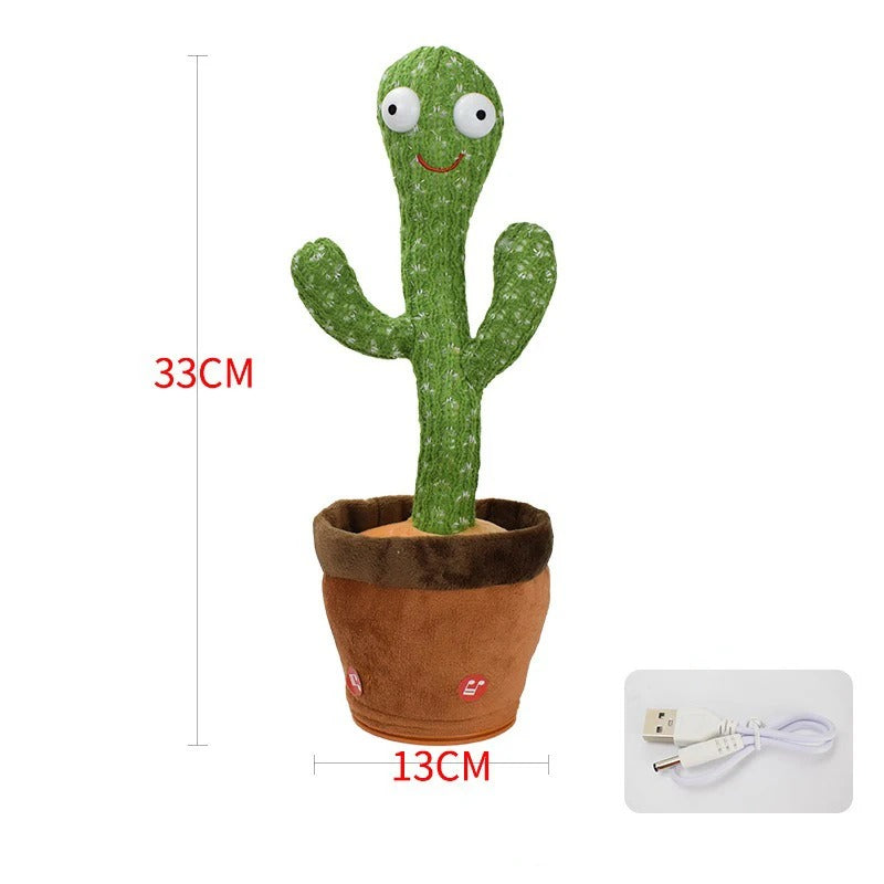 Dancing and Talking Cactus Plush Toy