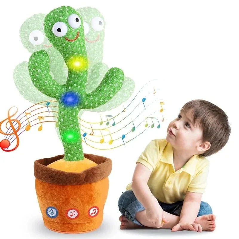 Dancing and Talking Cactus Plush Toy