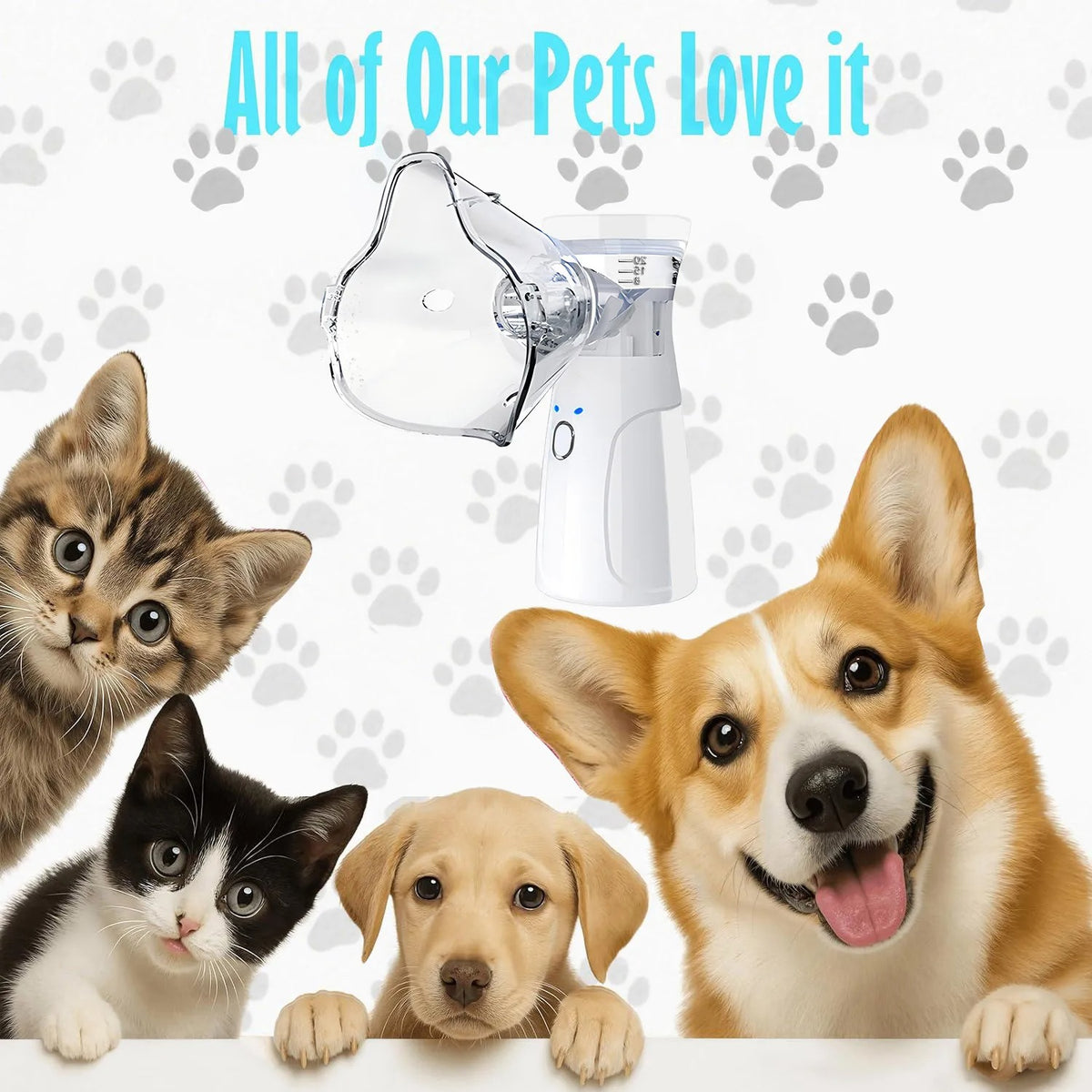 Electronic Pet Nebulizer for Cats and Dogs