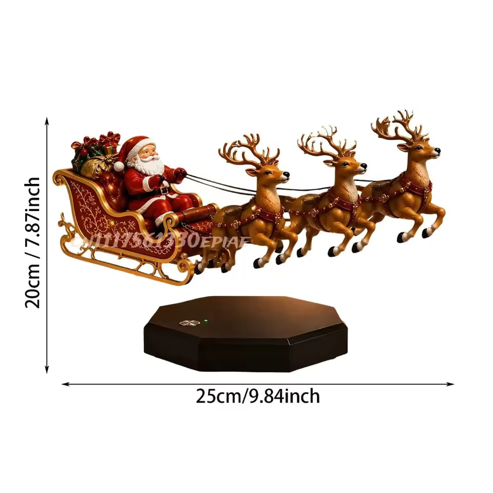 Floating Santa Claus Tabletop Decor