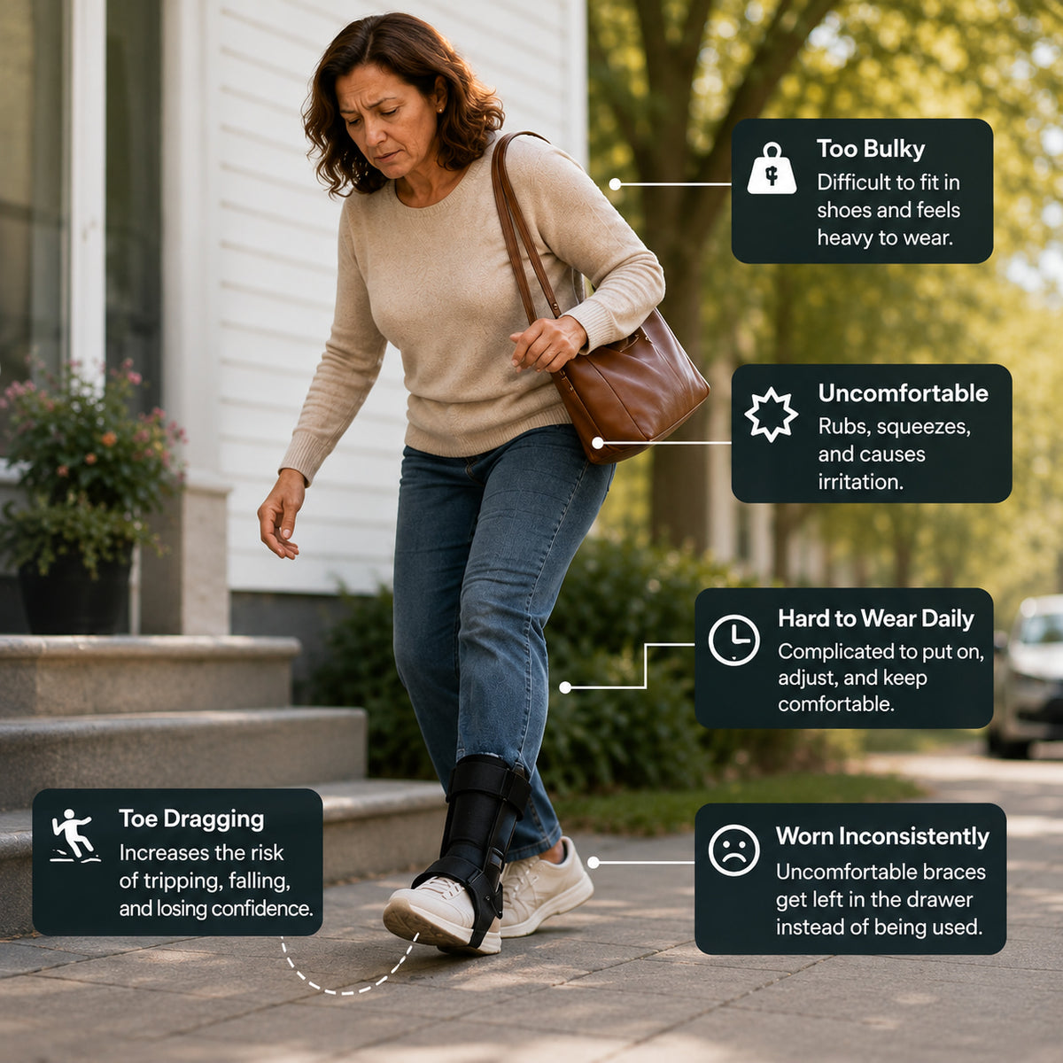 Foot Drop Braces Go Unused