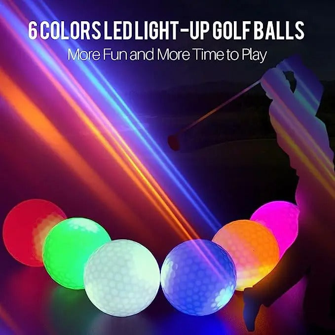 Glow Golf Ball For Night Players