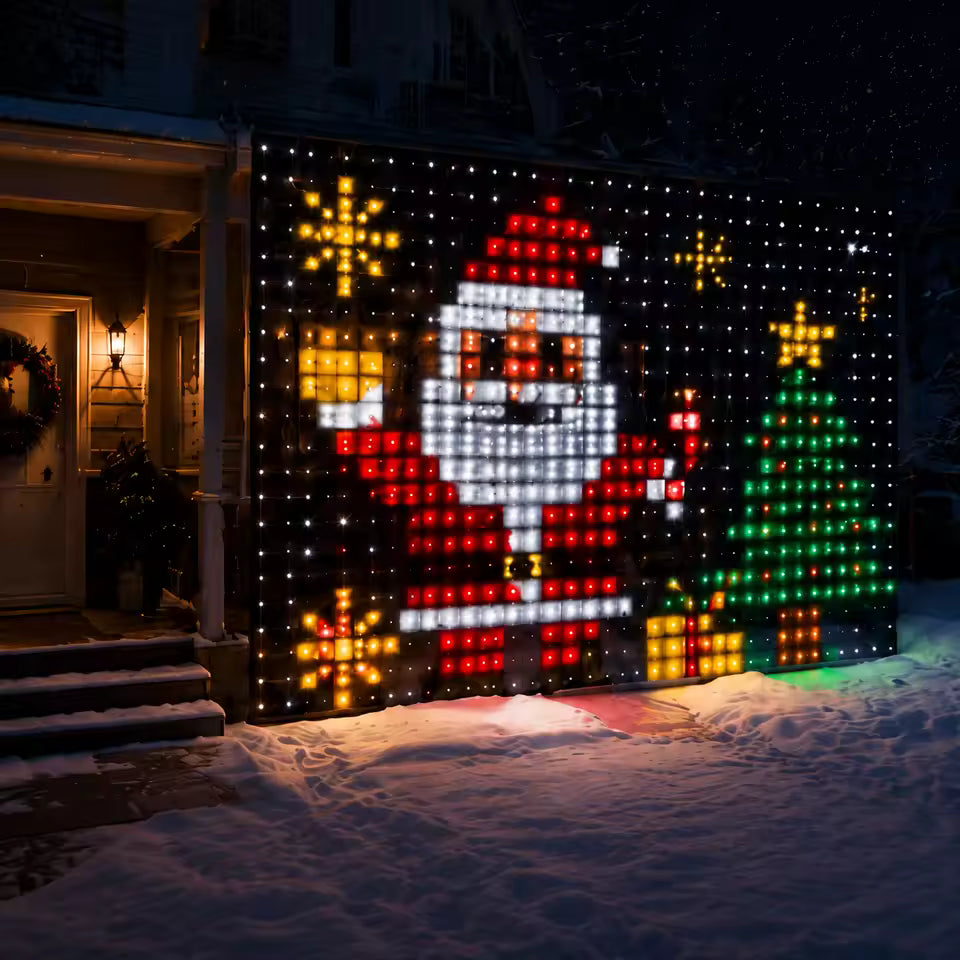 LED Pixel Curtain Lights USB Powered RGB Smart String Lights