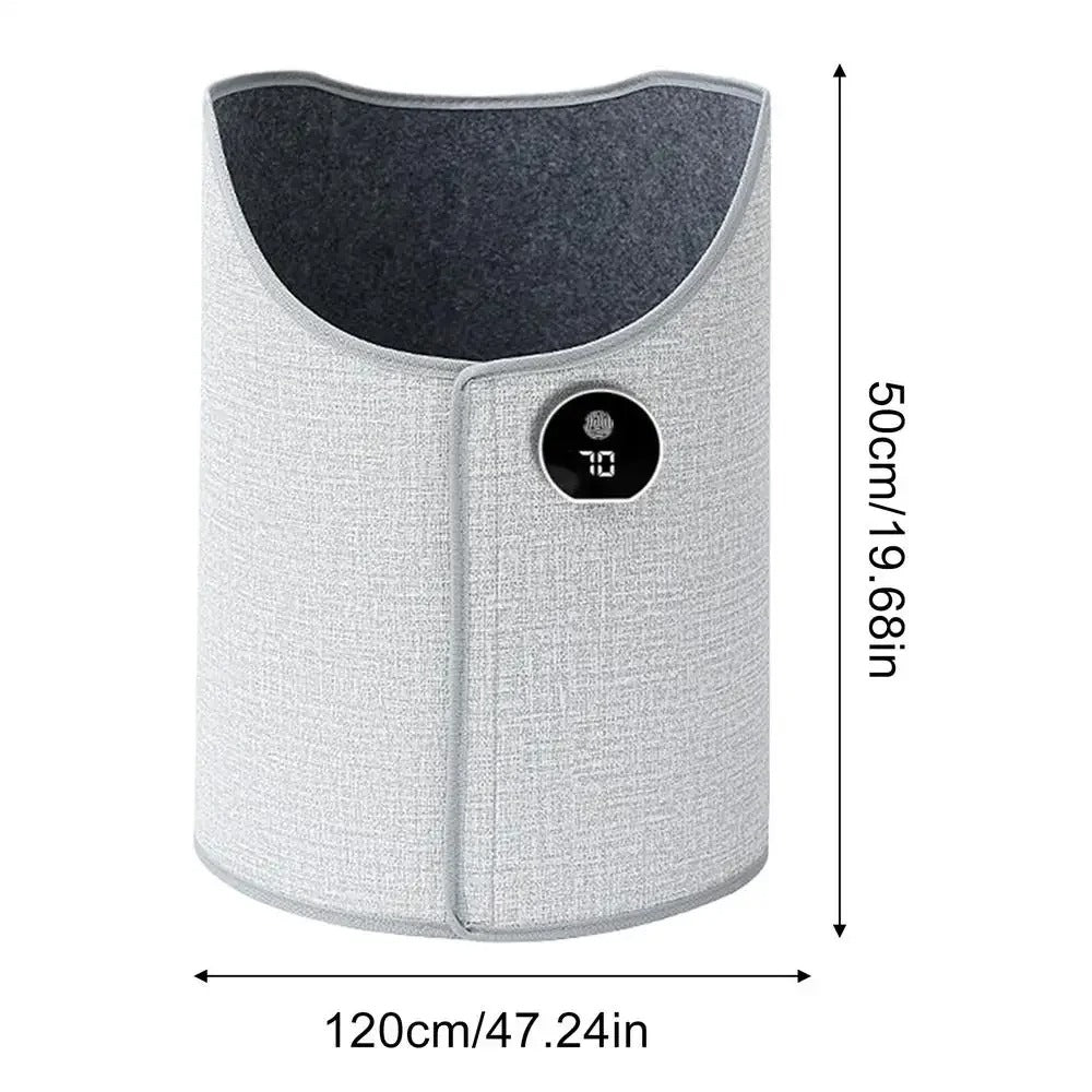 Leg Heating Cover While Working