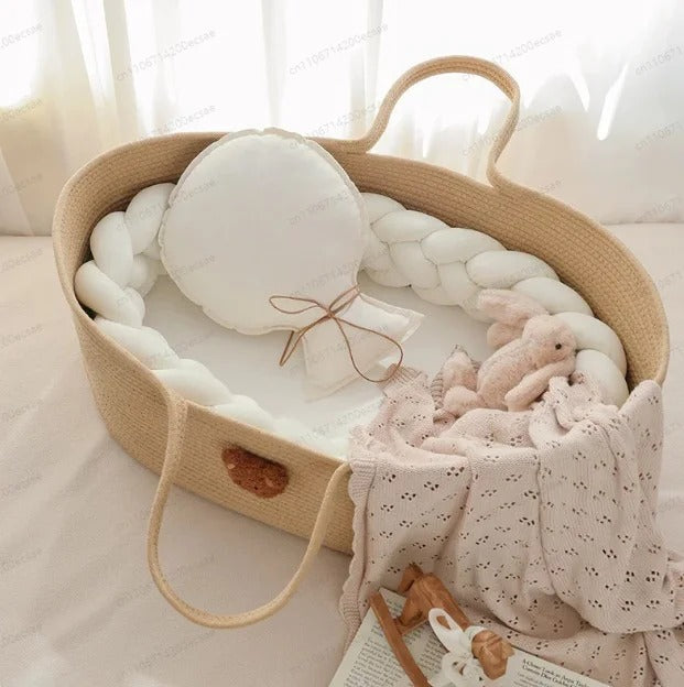 Woven Baby Changing Basket