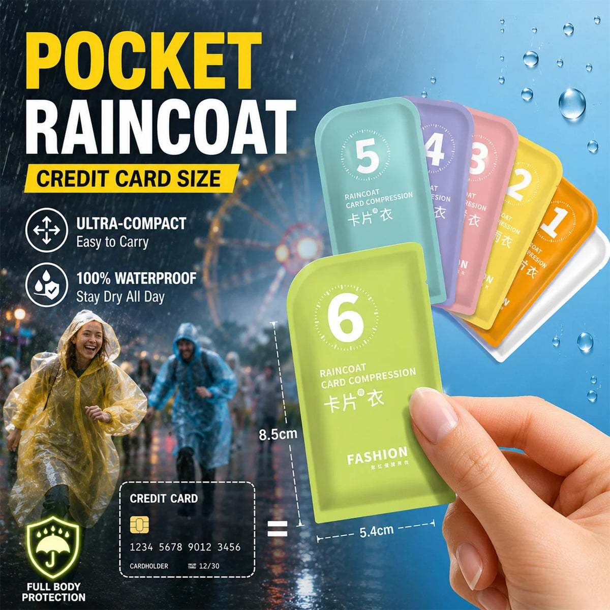 Rain Coat in A Ball