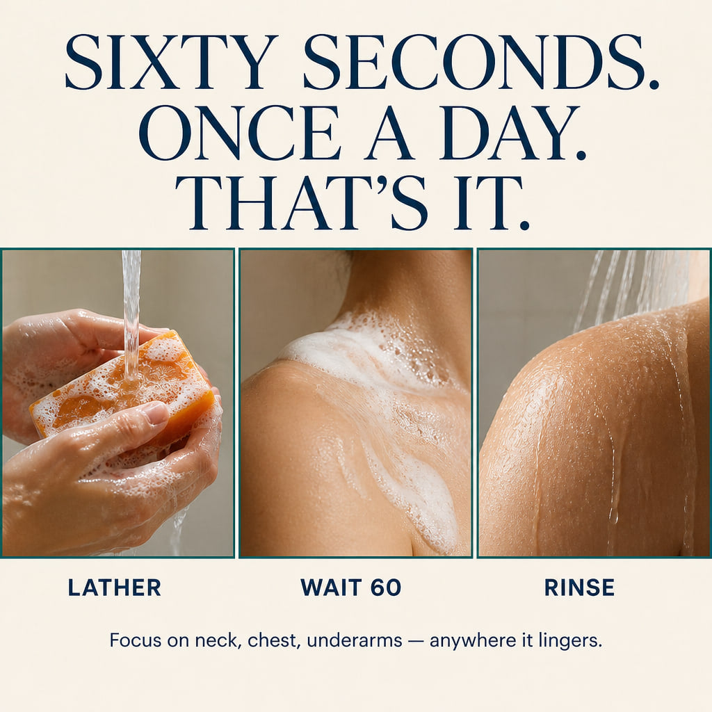 You, Again™ — Persimmon Body Bar for Hormonal & Stubborn Body Odor
