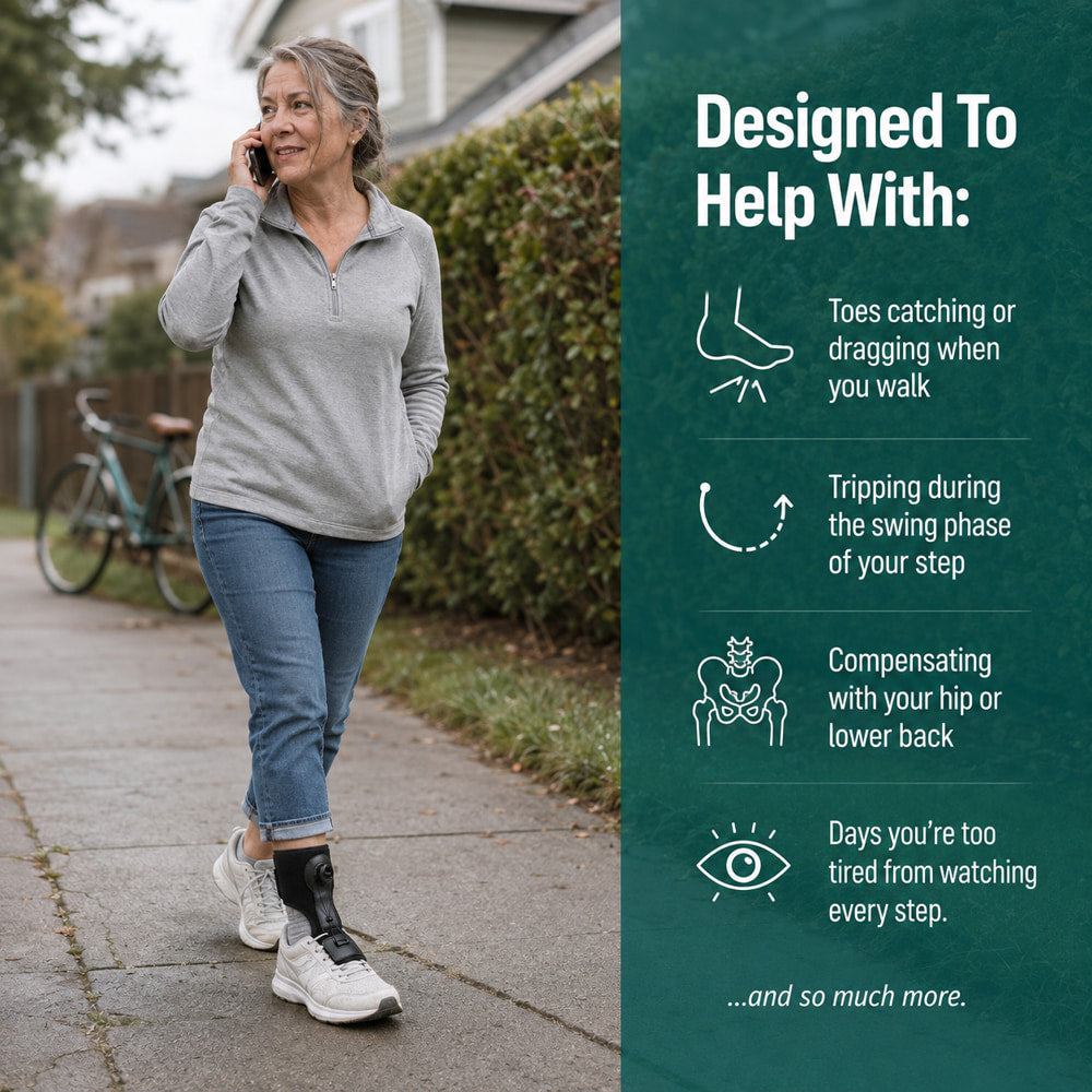 Alverin & Co. — Dynamic Foot Drop Brace