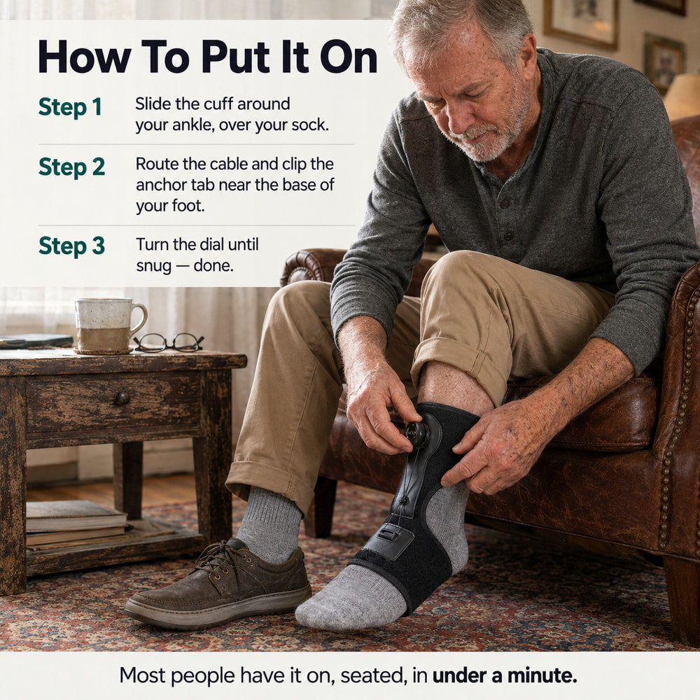 Alverin & Co. — Dynamic Foot Drop Brace