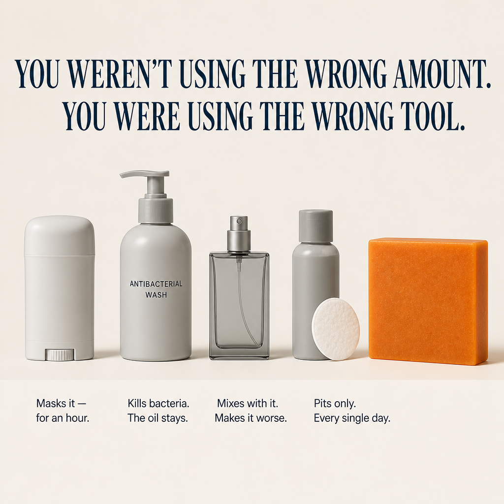 You, Again™ — Persimmon Body Bar for Hormonal & Stubborn Body Odor