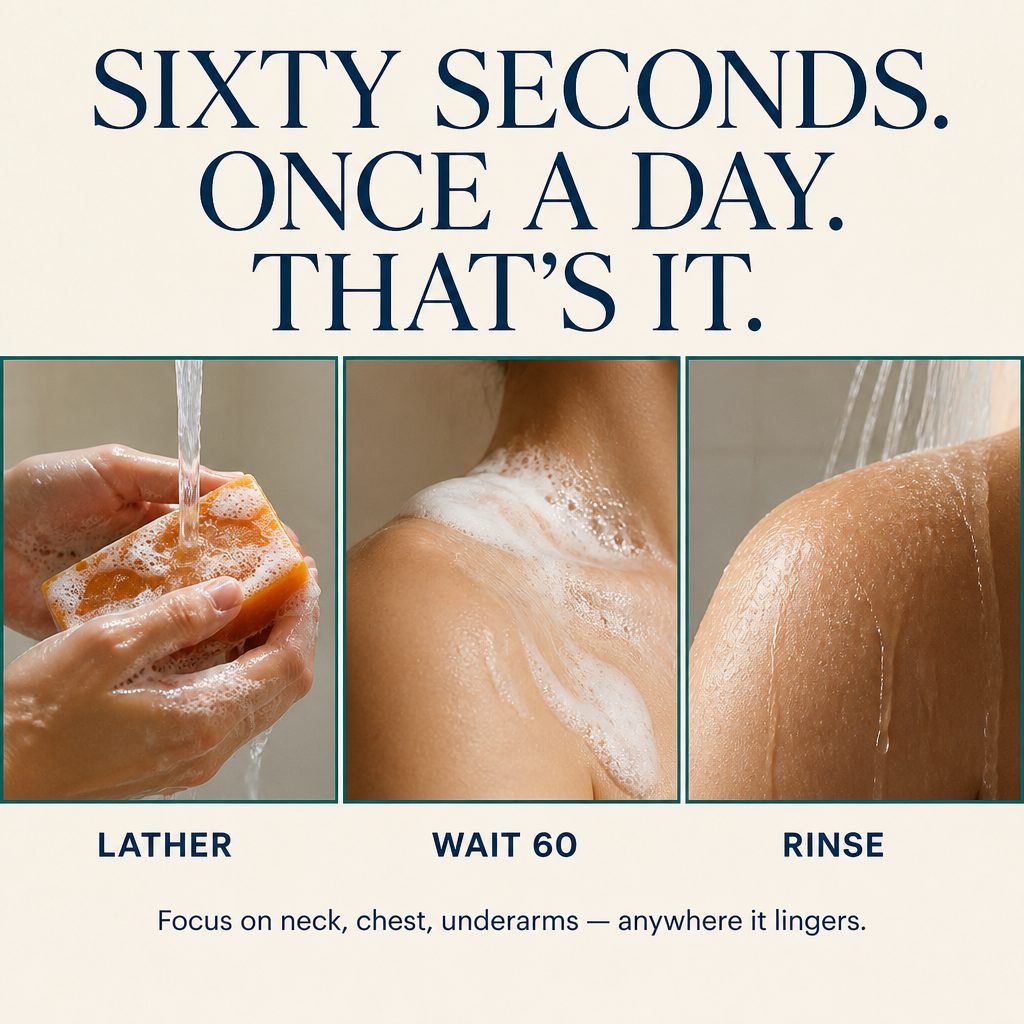 You, Again™ — Persimmon Body Bar for Hormonal & Stubborn Body Odor