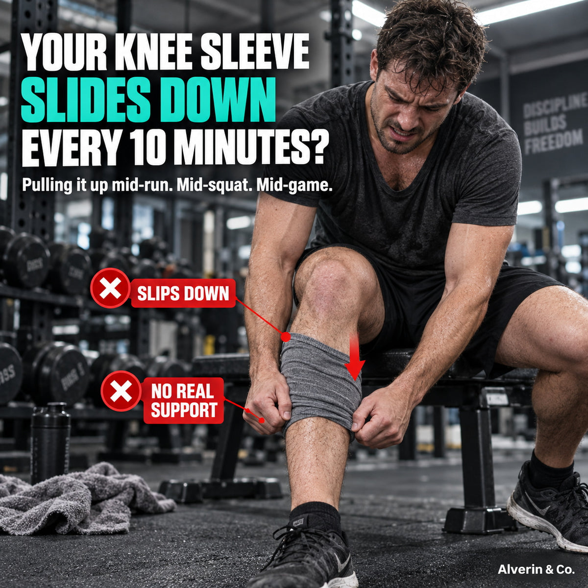 Adjustable Knob Patella Knee Brace